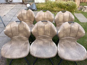 Gratis af te halen - Eetkamerstoelen - 6 stuks