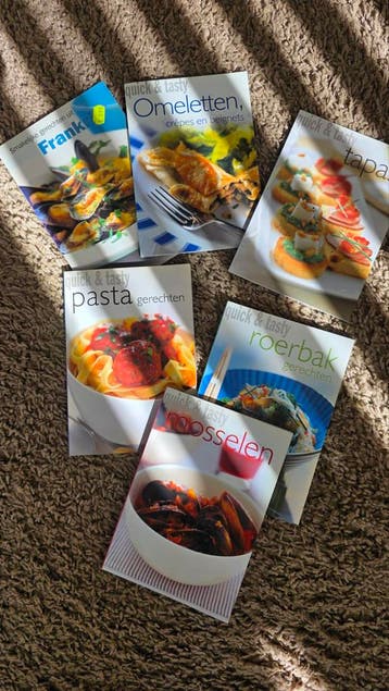 Kookboeken van alles wat.