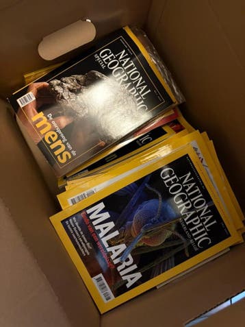 National Geographic Magazines GRATIS af te halen