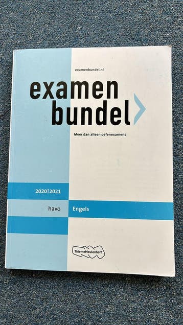 Examenbundels HAVO 2020/2021