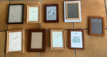 Gratis: 9 foto lijstjes