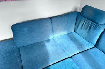 Gratis: Petrolkleurige Feelings Eijerkamp bank met lounge