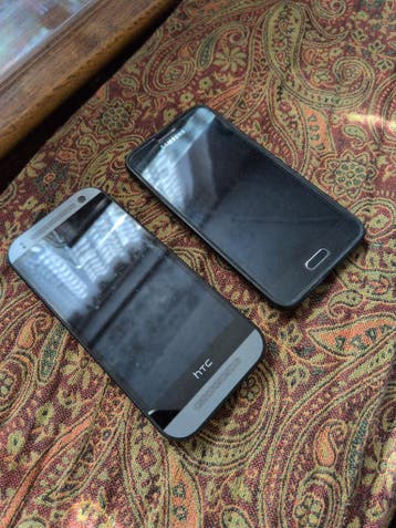 Oude smartphones: Samsung en HTC