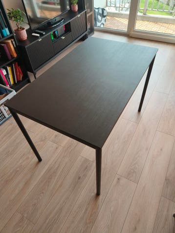Ikea Sandsberg eettafel 110x67 cm - Zwart