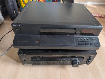 Sony versterker en Sony 5 cd wisselaar nu ophalen