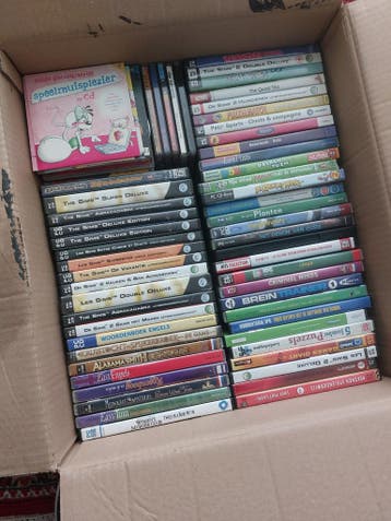 Doos vol pc spellen gratis