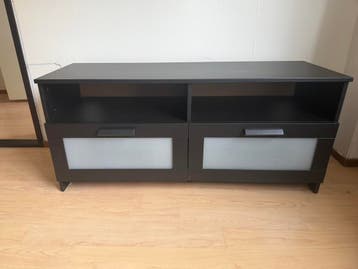 Brimnes tv meubel zwart 120cm breed