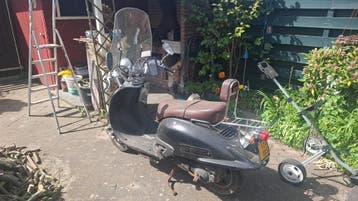 Killerbee Custom scooter - project/onderdelen