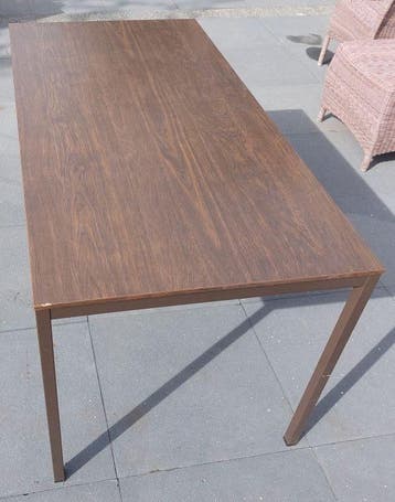 GRATIS Standaard 'kantine' tafel 75x150 cm