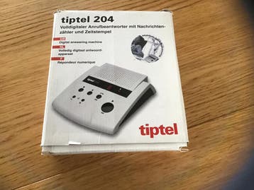 Tiptel 204 Digitaal Antwoordapparaat - Nieuw in Doos