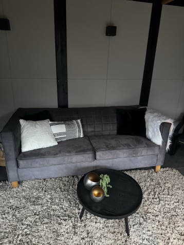 Gratis tweepersoonsbank ophalen in wezep -Zo goed als nieuw