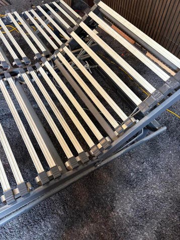 Verstelbare lattenbodem 2-persoons. Gratis!