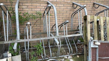 Robuuste fietsenrekken