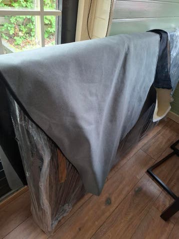 Bed Hoofdboard met hoesje