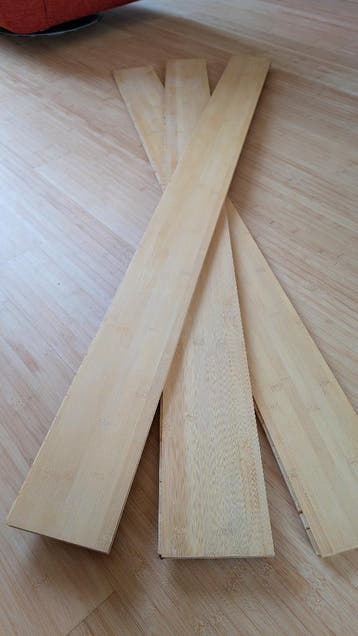 Bamboe vloerdelen - BF-LA300 1820x154x15mm - 22 stuks - 6m2