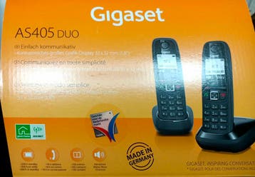 Gigaset AS405 DUO draadloze telefoons