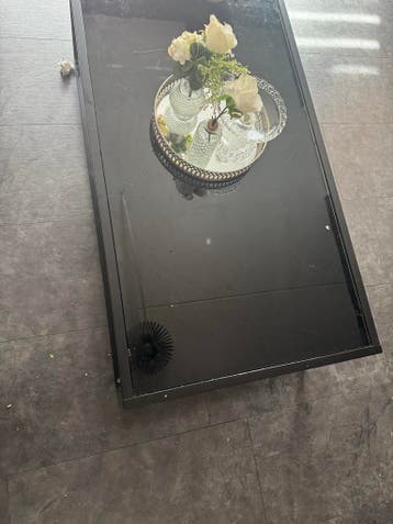 Glazen Salontafel Rechthoekig