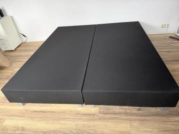 Kingsize boxspring zwart