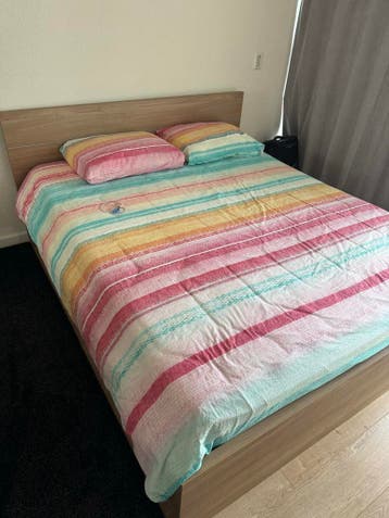 Tweepersoonsbed 160x200 incl. matras