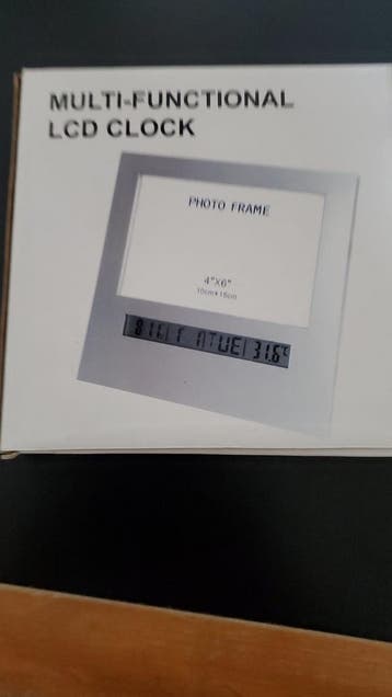 Gratis Klokradio met Digitaal Foto Scherm, in Lent