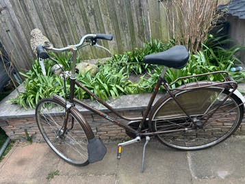 Heren fiets gratis! Lekke banden