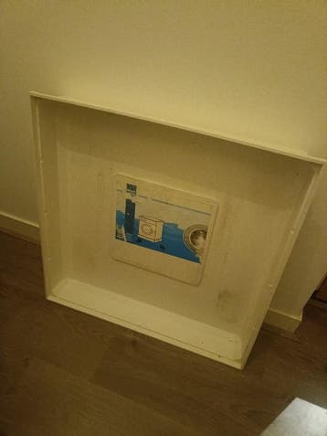 Gratis lekbak voor wasmachine