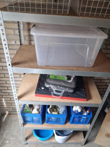 Gratis kast voor schuur