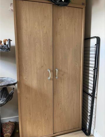 Bureau en kast combinatie - Ideaal voor thuiskantoor