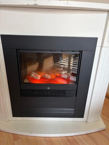 Sier elektrische openhaard