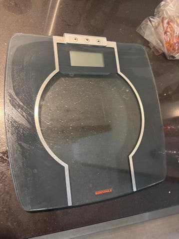 Soehnle Digitale Personenweegschaal - Zwart Glas