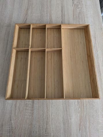 Ikea bestekbak van bamboe