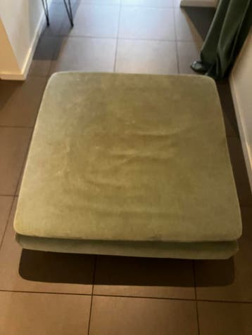 IKEA Soderhamn hocker / voetenbank met houten pootjes