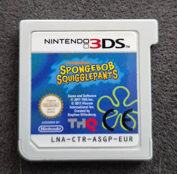 Spongebob Squigglepants spel voor 3DS