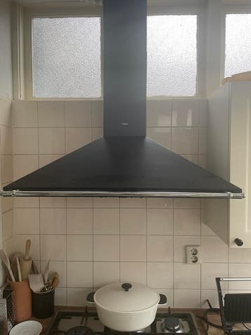 Zwarte afzuigkap van Etna