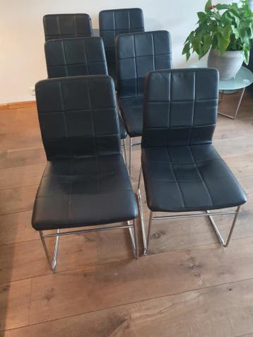 6 eetkamerstoelen gratis afhalen