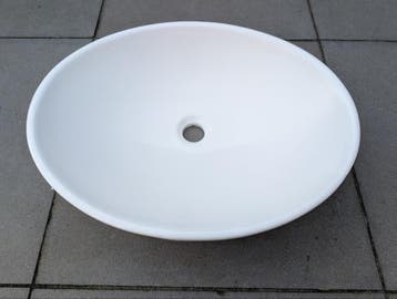 Witte waskom - Gratis