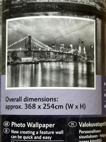 Fotobehang skyline New York