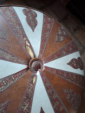 Handwerk opberg poef