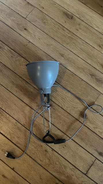 Lamp met klem