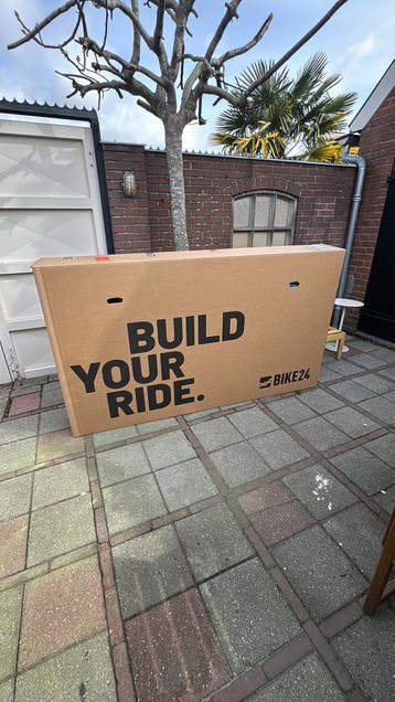 Doos voor fiets GRATIS