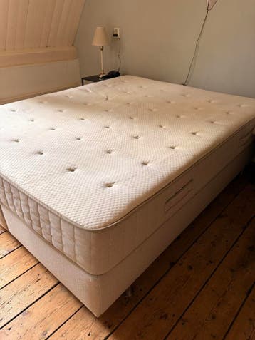 Gratis Ikea bedbodem en matras