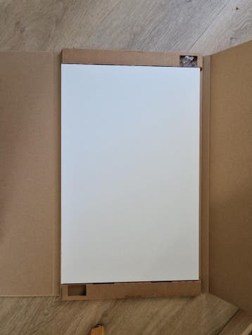 2x IKEA LAPPVIKEN fronten wit 60x38 cm (nieuw & gebruikt)