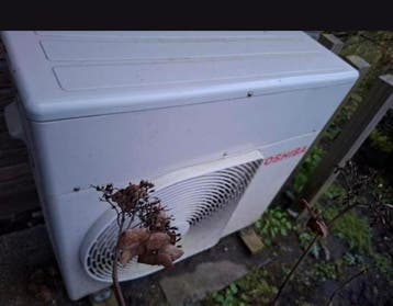 Toshiba airco binnen en buiten unit en airco voir slaspkamer