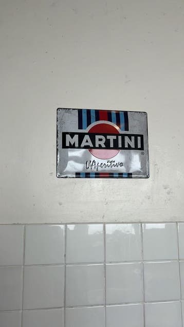 Wandbord Martini
