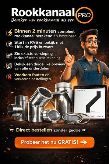 Rookkanaal berekenen én direct bestellen (GRATIS tool)