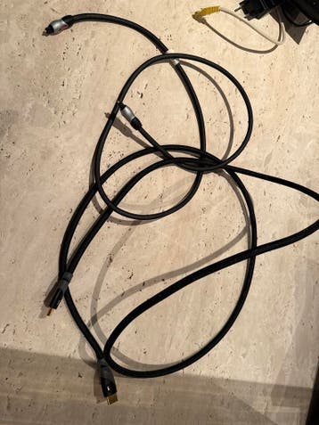 Diverse optische, HDMI en componentkabels (Monster/Ixos)