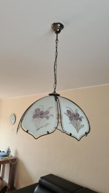 Gratis Hanglamp met bloemmotief