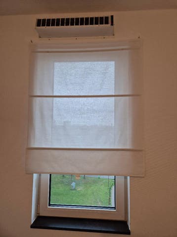 Gratis IKEA RINGBLOMMA vouwgordijn wit