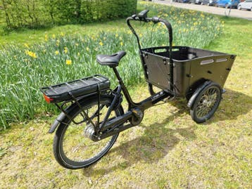 Te ruil of te koop: Elektrische bakfiets voor zuinige auto