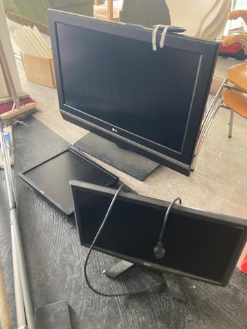 Groot tv beeldscherm